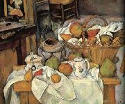 Paul Cezanne La Table de cuisine Norge oil painting reproduction